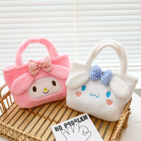 Bolso de peluche de personajes, al azar, codigo a273