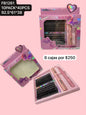 set de 6 cjas de pestañas, codigo fb1261