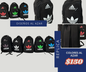 Mochila adidas con triple cierre, colores al azar,  codigo a905