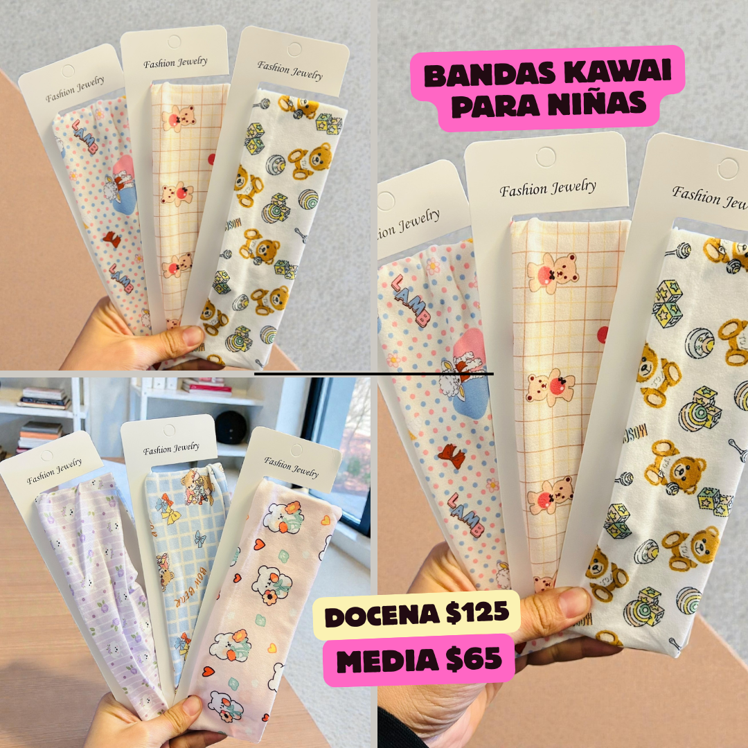 banda para bebe kawaia, código a160