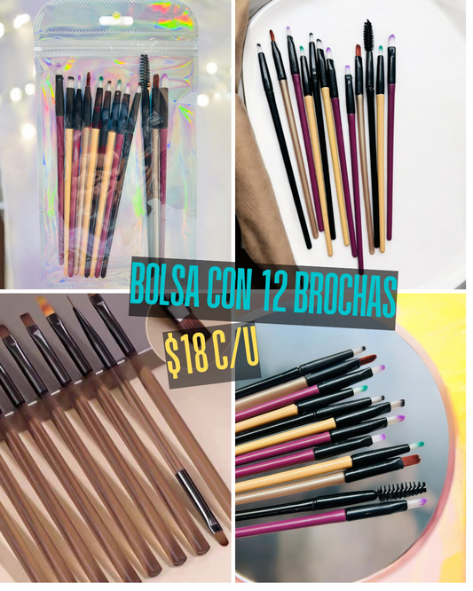bolsa de brochas,