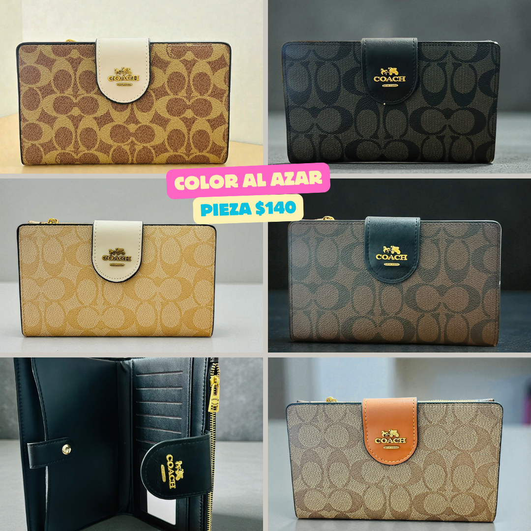 cartera replica grande, color al azar, codigo a80