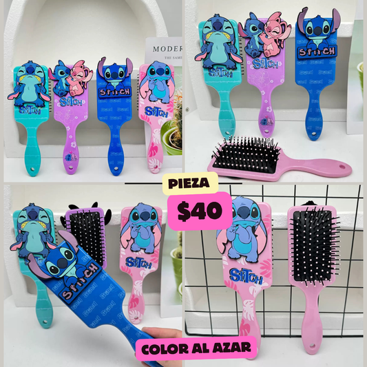 cepillo stich, diseño al azar, codigo a245bis