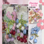 scrunchie de tulipan, docena, codigo a104