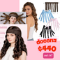 banda para hacer chinos en tu cabello, docena, codigo a147