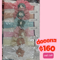 banda para bebe con flor, docena, codigo a149