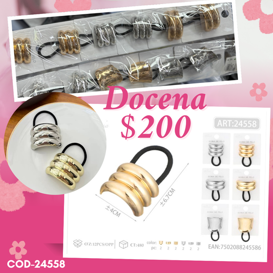 haircuff, docena, codigo 24558
