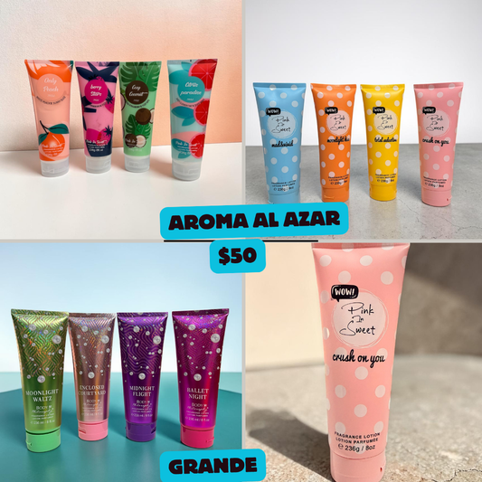 Bodys 236 grs, aromas al azar, codigo a67bis