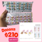 set de cucas triples de osito, 12 sets, codigo 25373