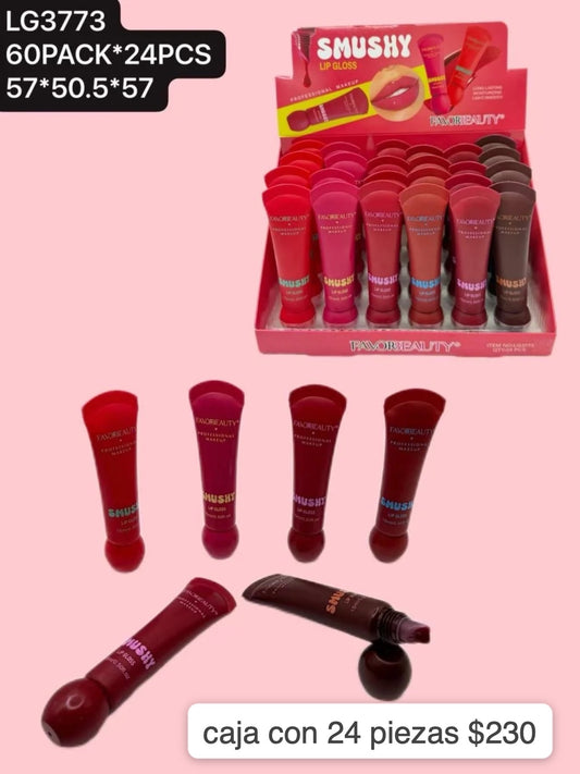 gloss liquido, caja con 24 piezas, codigo lg3773