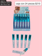 serum para pestañas, caja con 24 piezas, codigo ms8114