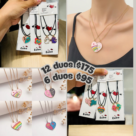 Collar en duo, codigo a91