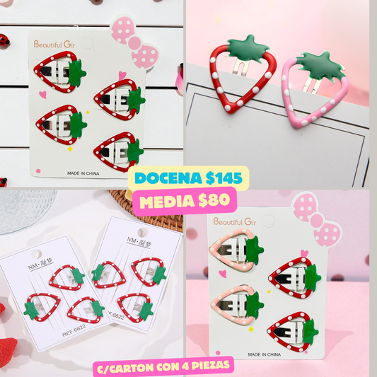 carton de cucas de fresa, c/carton con 4 piezas, codigo a2