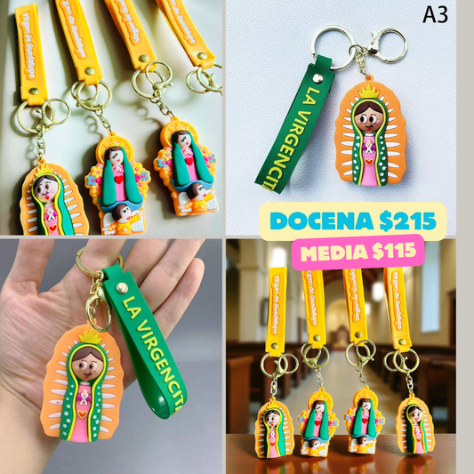 llavero la virgencita, codigo a702