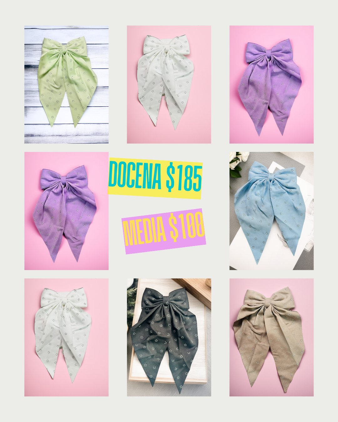 moño con piedra largo, codigo a51