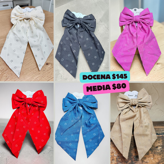 moños con piedras, codigo a36