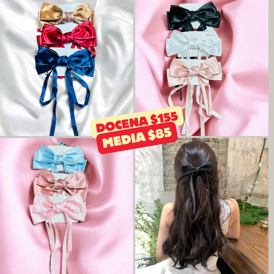 moño con colgante y pedra en orilla, codigo a98