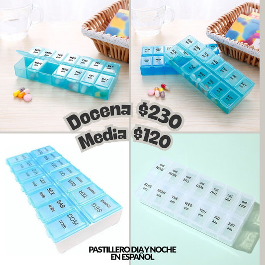 pastilleros de dia y noche, codigo a407