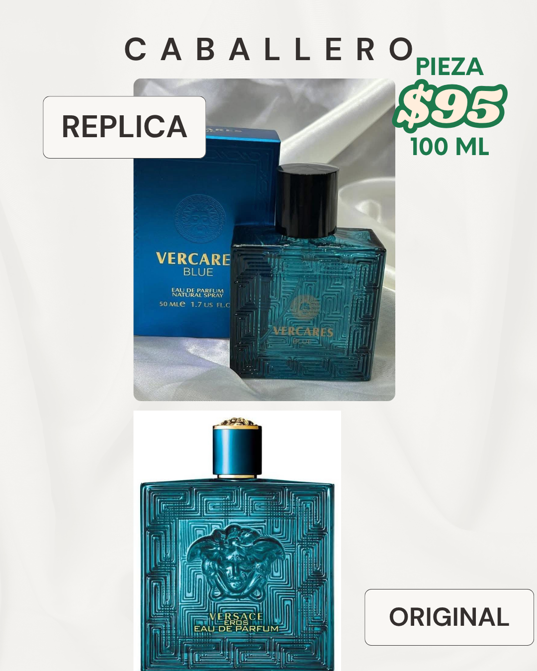 Perfume caballero Vercace