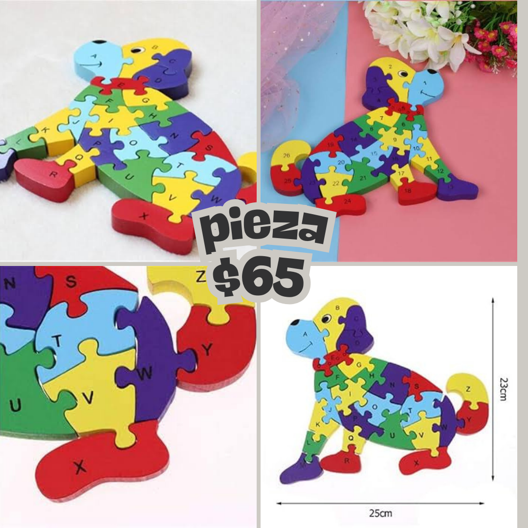 rompecabezas de perrito, codigo a14