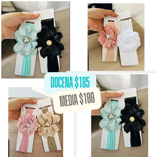 Valerina de bebe, flores, variada, codigo a818