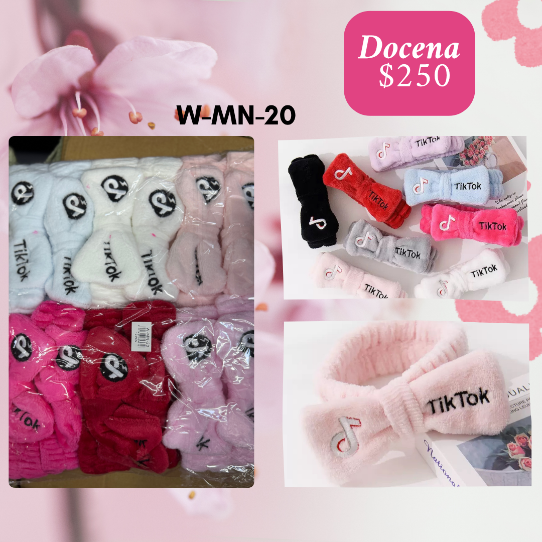 banda skyncare tiktok, docena, codigo w-mn-20
